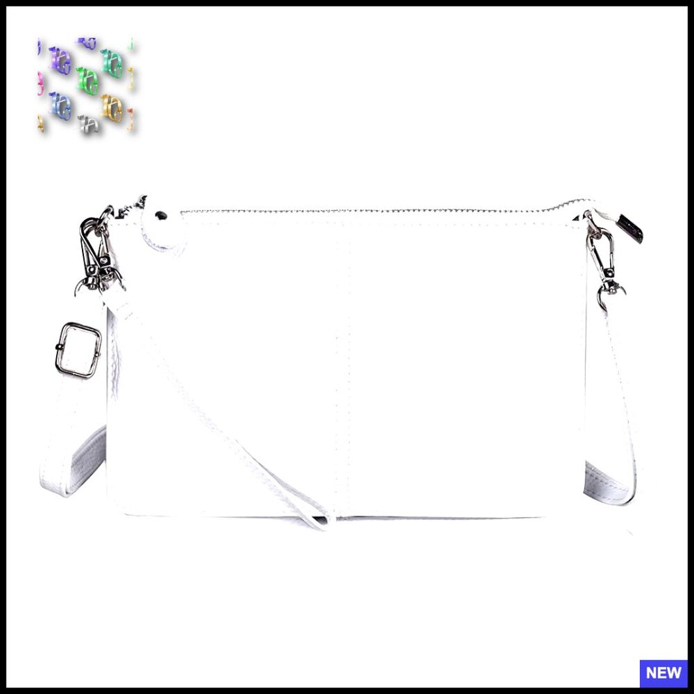 Genuine Leather Wristlet Clutch Crossbody Bag Rfid Blocking Chic Versatile